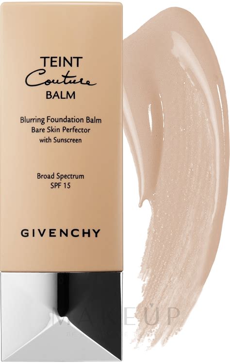 givenchy spf 15 teint couture blurring foundation balm|GIVENCHY Teint Couture Blurring Foundation Balm Broad .